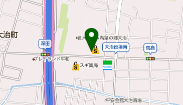 ほっともっと 大治町店の地図画像