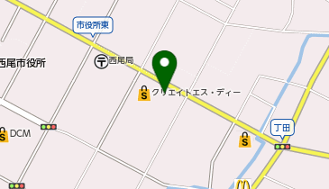 ほっともっと 西尾丁田店の地図画像