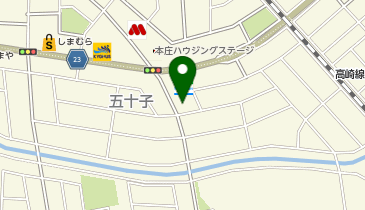 ほっともっと 本庄朝日町店の地図画像