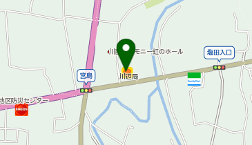 ほっともっと 上田川辺店の地図画像