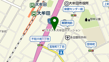 ほっともっと 大牟田駅前店の地図画像