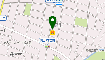 ほっともっと 豊田高上店の地図画像