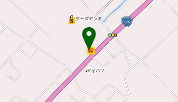 ほっともっと 成東店の地図画像