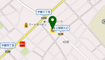 ほっともっと 上尾中妻店の地図画像