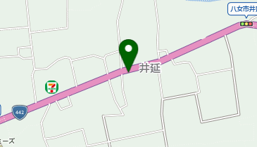 ほっともっと 八女井延店の地図画像