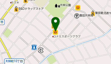 ほっともっと 豊田大林店の地図画像