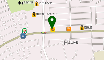 ほっともっと 坂戸入西店の地図画像