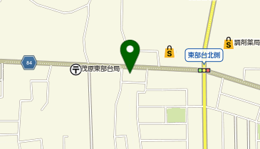 ほっともっと 茂原東部台店(千葉県)の地図画像