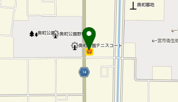 ほっともっと 一宮奥町店の地図画像