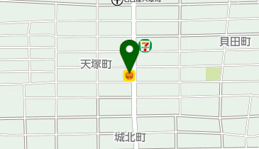 ほっともっと 天塚町店の地図画像