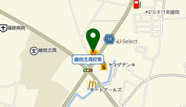 ほっともっと 藤岡インター店の地図画像