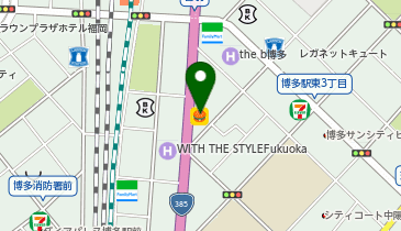 ほっともっと 博多駅南店の地図画像