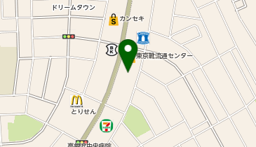 ほっともっと 高根沢宝石台店の地図画像