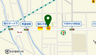 ほっともっと 小田原中里店の地図画像