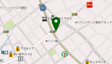 ほっともっと 南篠崎店の地図画像