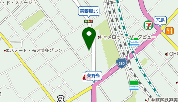 ほっともっと 美野島店の地図画像