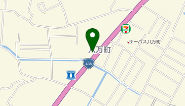 ほっともっと 八万町店の地図画像