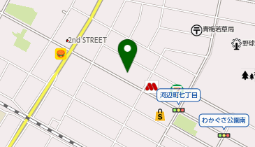 ほっともっと 河辺店の地図画像