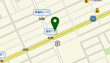 ほっともっと 苫小牧美園店の地図画像