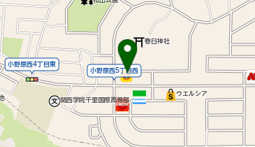 ほっともっと 小野原西店の地図画像