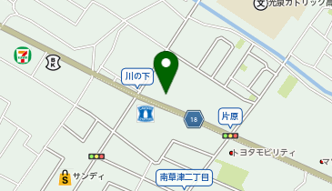 ほっともっと 南草津店の地図画像