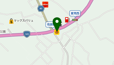 ほっともっと 名張夏見店の地図画像