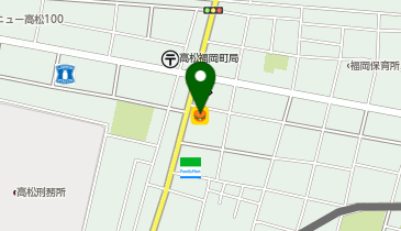 ほっともっと 福岡町店の地図画像