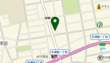 ほっともっと 大分中津留店の地図画像