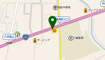 ほっともっと 中原店の地図画像