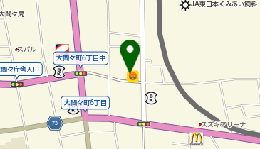 ほっともっと 大間々町店の地図画像