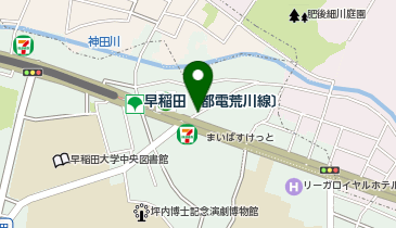 ほっともっと 西早稲田店の地図画像