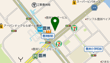 ほっともっと 豊洲駅前店の地図画像