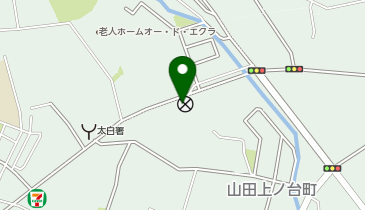ほっともっと 山田上ノ台町店の地図画像