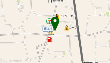 ほっともっと 東深井店の地図画像