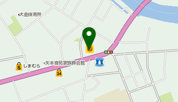 ほっともっと 矢本大曲店の地図画像