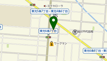 ほっともっと 旭川東光店の地図画像