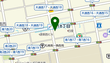 ほっともっと 大通西17丁目店の地図画像