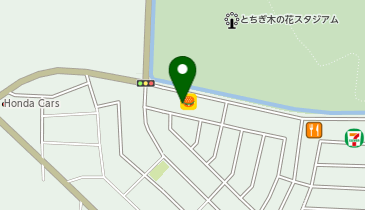 ほっともっと 栃木運動公園店の地図画像