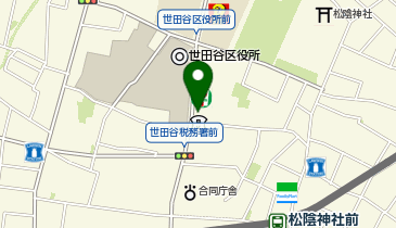ほっともっと 世田谷区役所前店の地図画像