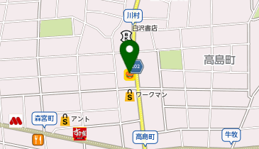 ほっともっと 森宮町店の地図画像