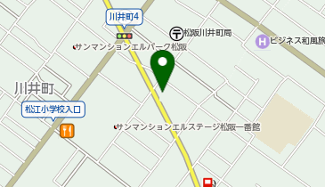 ほっともっと 松阪川井町店の地図画像