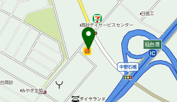 ほっともっと 仙台高砂店の地図画像