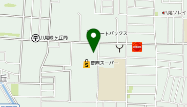 ほっともっと 八尾旭ケ丘店の地図画像