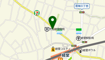 ほっともっと 経堂店の地図画像