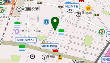 ほっともっと 蒲田東口店の地図画像