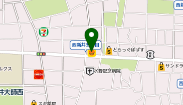 ほっともっと 西新井5丁目店の地図画像