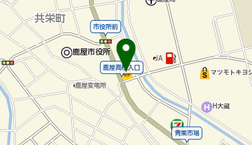 ほっともっと 鹿屋市役所前店の地図画像