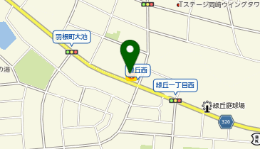 ほっともっと 岡崎羽根町店の地図画像