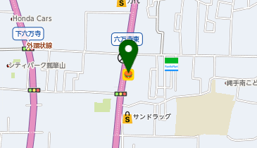 ほっともっと 東大阪六万寺町店の地図画像