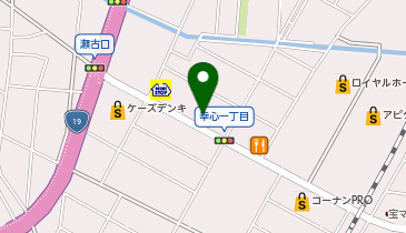 ほっともっと 幸心1丁目店の地図画像